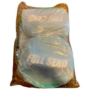 FULL SEND LIGHT BLUE DUFFLE BAG